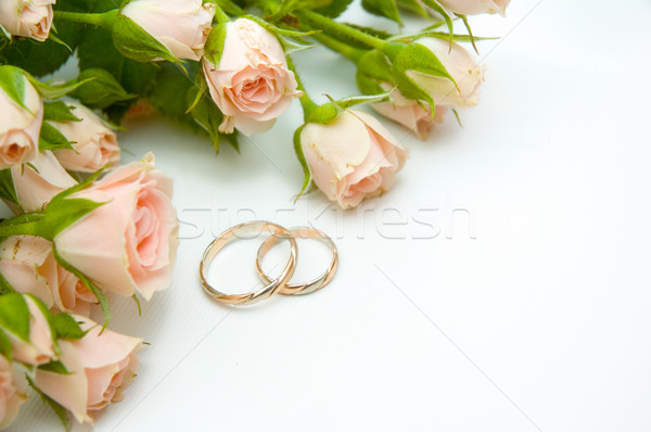 rings and roses Stock photo © taden