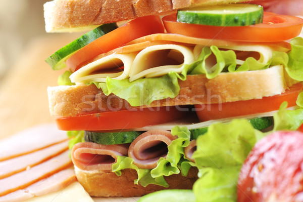 tasty sandwich Stock photo © taden