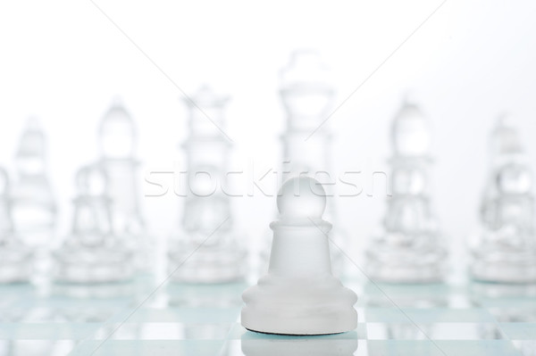 Game in chess Stock photo © taden