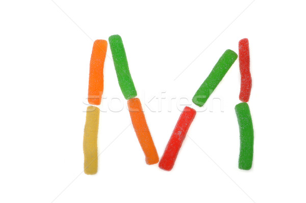 letter from candies Stock photo © taden
