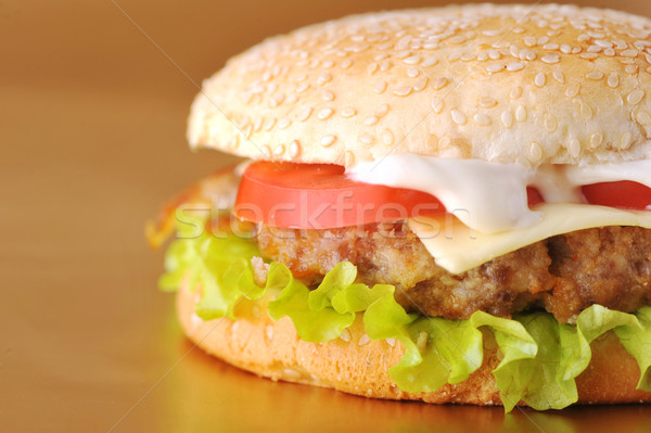 sandwich with  cutlet Stock photo © taden