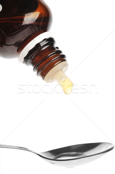 spoon with medecine  Stock photo © taden