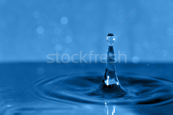 水滴 値下がり 着陸 水面 中断 時間 ストックフォト © taden