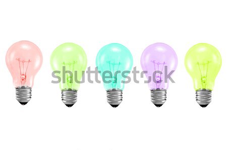 light bulb turned on Stock photo © taden