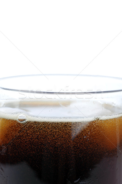 glas with cola and ice Stock photo © taden