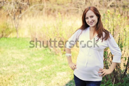 Future mom Stock photo © taden