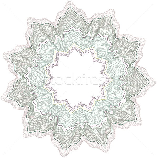 Stock photo: Classical vector guilloche / money or certificate pattern