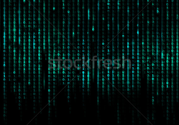 Stock photo: Matrix conceptual background