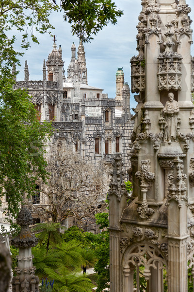 Old Architecture in Europe / Quinta da Regaleira Palace in Sintr Stock photo © Taiga