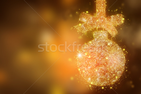 Foto stock: Natal · magia · brilho · bugiganga