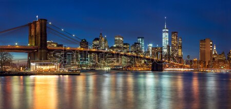 New York - Panoramic view of Manhattan Skyline with skyscrapers  Stock photo © Taiga