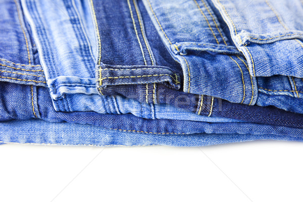 Blue Jeans isolated on white background Stock photo © Taiga