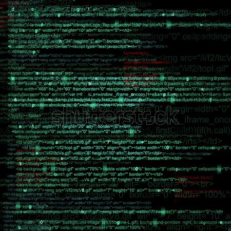 Zdjęcia stock: Internetowych · program · kodu · komputera · streszczenie · technologii
