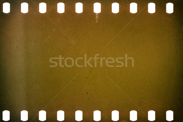 Oude grunge filmstrip vuile filmstrip textuur Stockfoto © Taigi