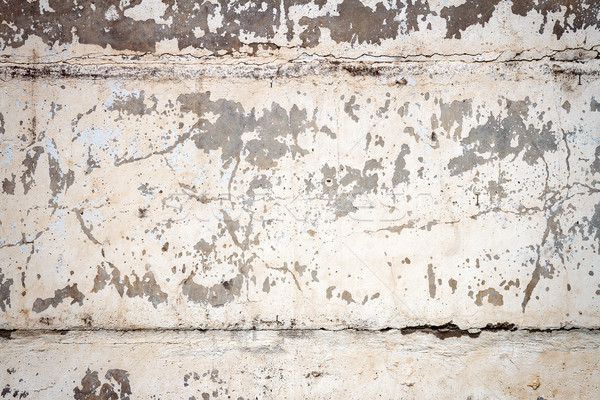 Beton muur witte verf textuur huis Stockfoto © Taigi
