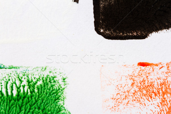 Soyut sanat görmek el boyalı Stok fotoğraf © Taigi