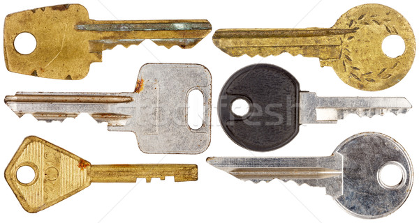 Set of old keys Stock photo © Taigi
