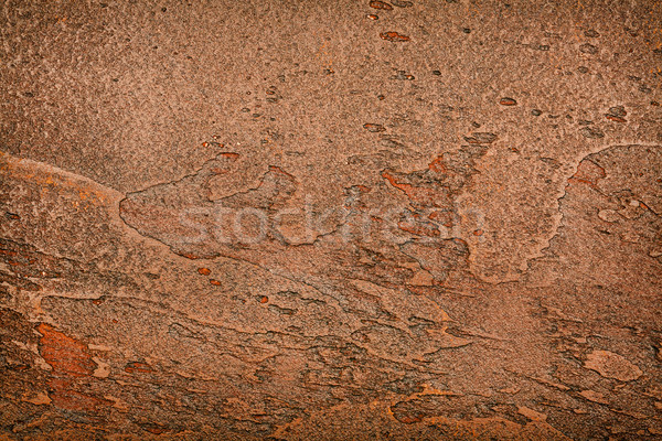 Bruin muur textuur pleisterwerk home verf Stockfoto © Taigi