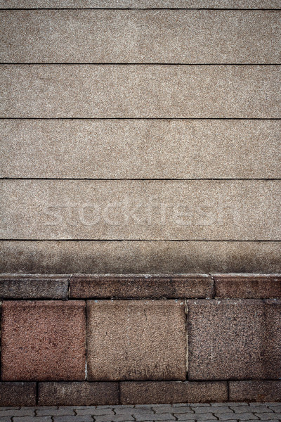 街頭 牆 風化 石膏 石 商業照片 © Taigi