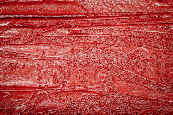 Kırmızı duvar doku sıva deri taklit Stok fotoğraf © Taigi