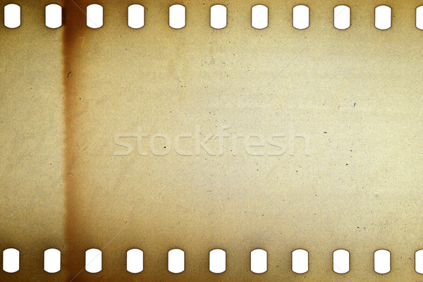 Stockfoto: Oude · grunge · filmstrip · Geel · trillend · luidruchtig