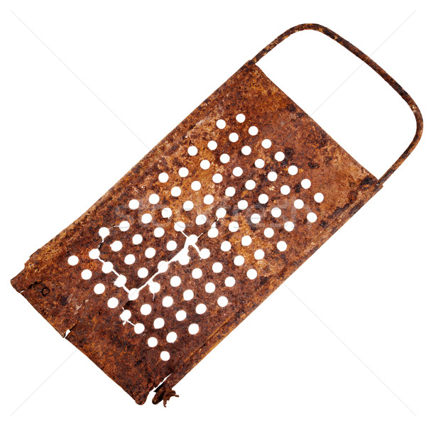 Old rusty cracked grater  Stock photo © Taigi