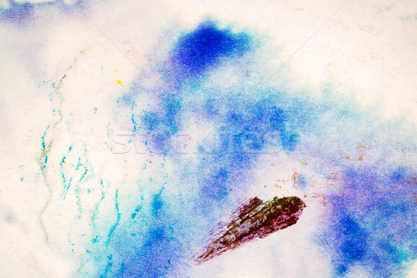Abstrakten blau magenta Künste Makro erschossen Stock foto © Taigi