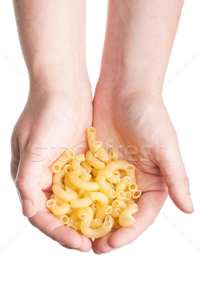 Hands with pasta  Stock photo © Taigi