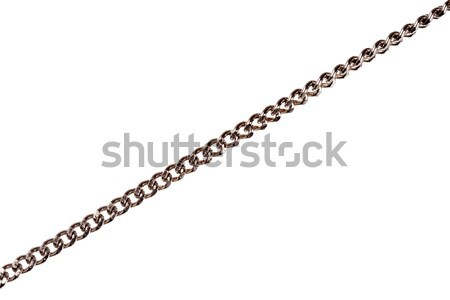 Silver plated chain detail  Stock photo © Taigi