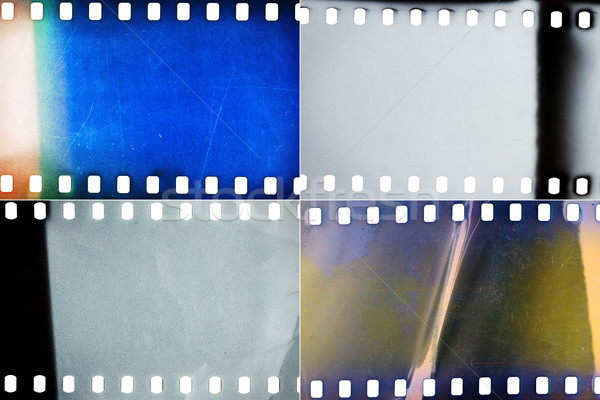 Set of film textures Stock photo © Taigi