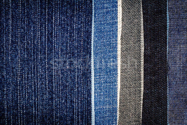 Abstract different jeans stripes texture background Stock photo © Taigi