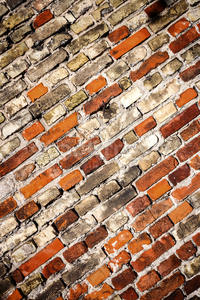 Yellow and red brick wall   Stock photo © Taigi