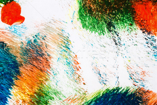 Abstract vibrant acril artă macro shot Imagine de stoc © Taigi