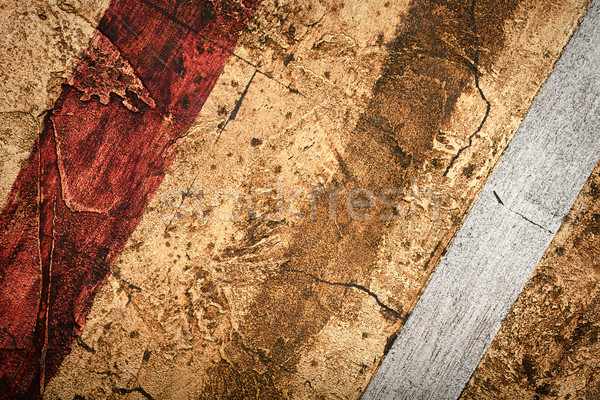 Stock fotó: Fal · dekoráció · textúra · piros · arany · ezüst
