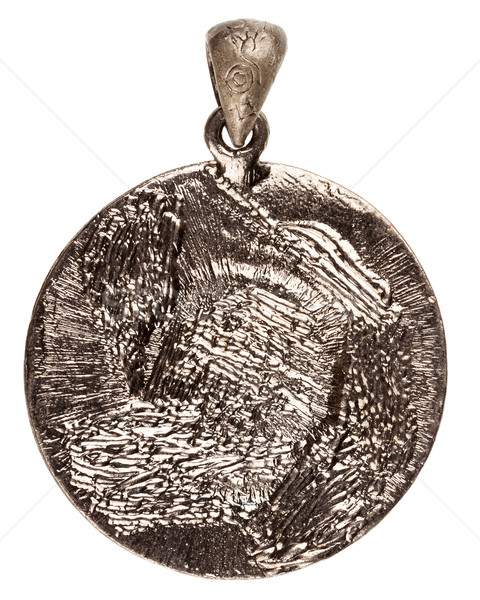 Reverse side of silver pendant Stock photo © Taigi