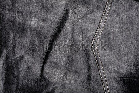Seam on leather product Stock photo © Taigi