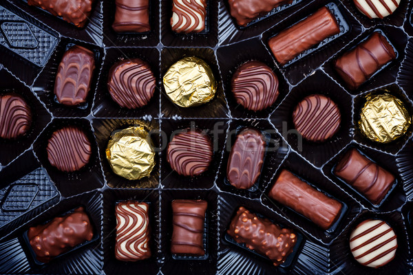Box of chocolates Stock photo © Taigi