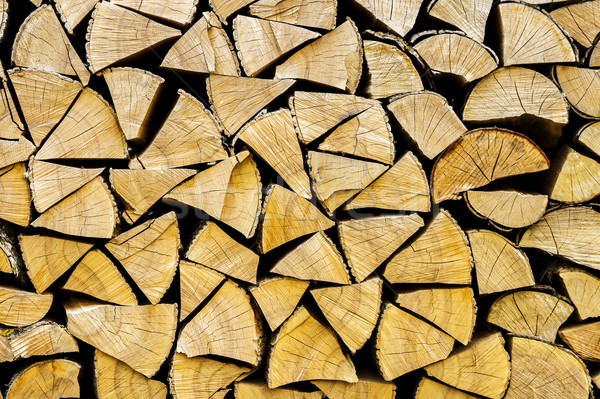 切り 冬 火災 木材 準備 ストックフォト © Taigi