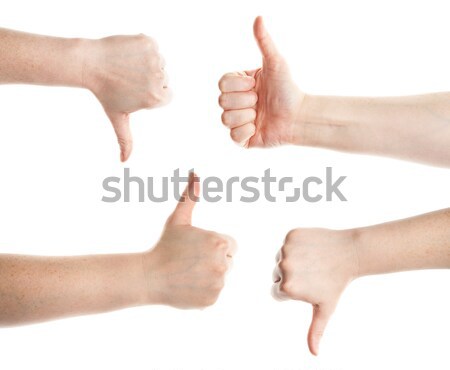 Gesturing hands Stock photo © Taigi
