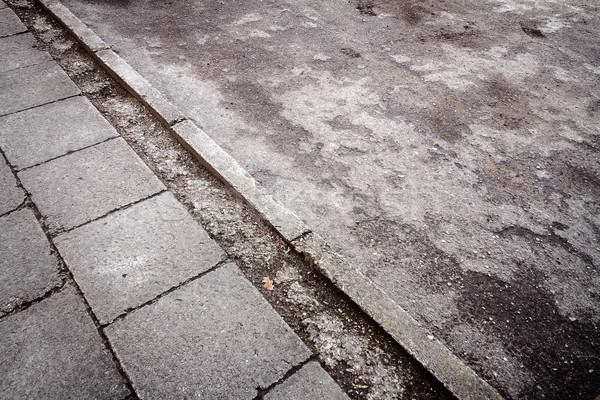 Concrete paving and asphalt textures Stock photo © Taigi