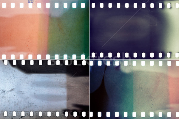Set of film textures Stock photo © Taigi