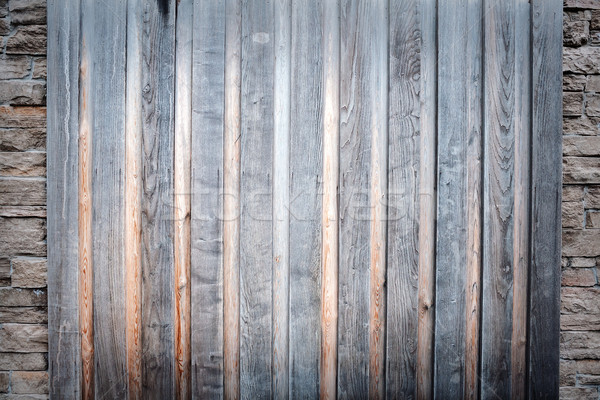 Closeup of old wood planks Stock photo © Taigi