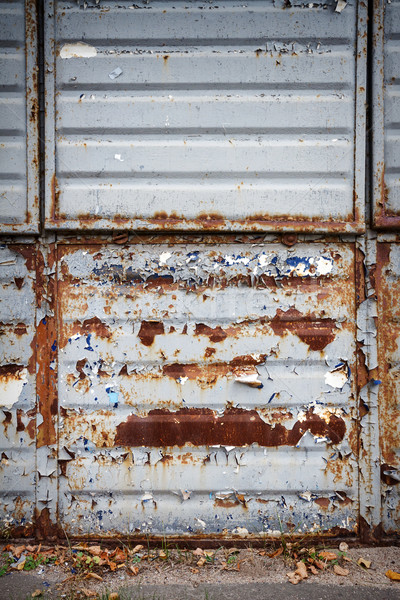 Old rusty metal wall  Stock photo © Taigi