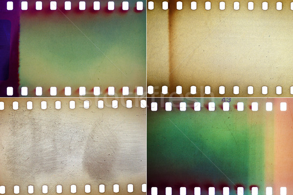 Set of film textures Stock photo © Taigi