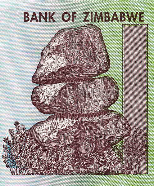 Stock photo: Zimbabwe note