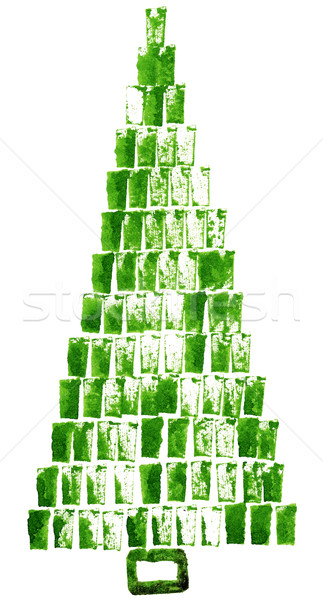 Handpainted fir Stock photo © Taigi