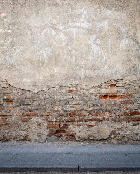 Foto stock: Rua · parede · resistiu · edifício · abstrato