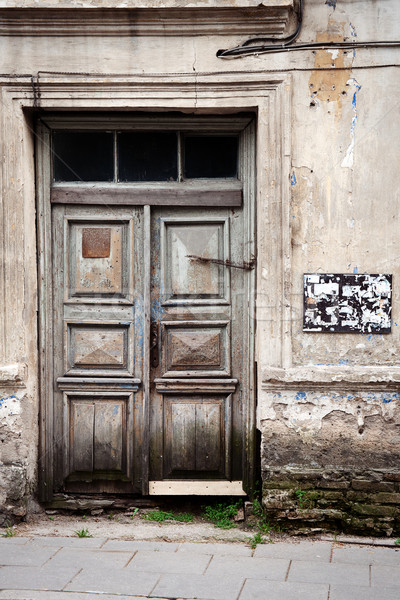 двери стены старые текстуры древесины Сток-фото © Taigi