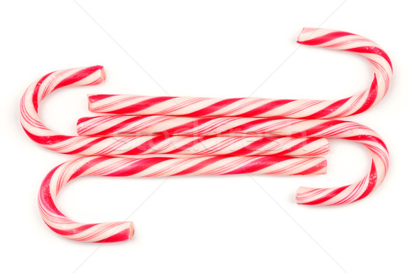 Christmas candy canes Stock photo © Taigi