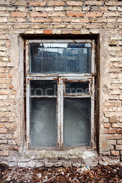 Brick wall and window Stock photo © Taigi